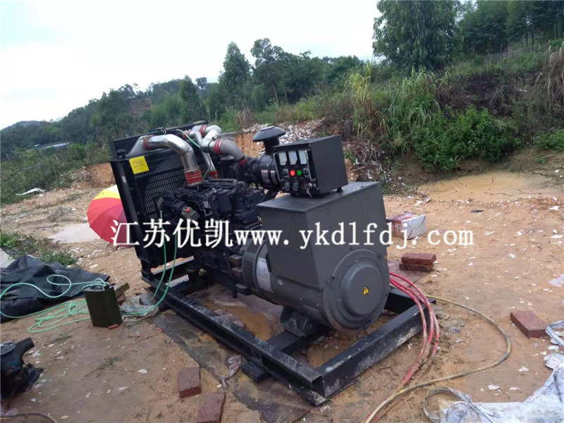 2021年7月31日，上柴股份150KW發(fā)電機(jī)組交付廣西某工廠使用