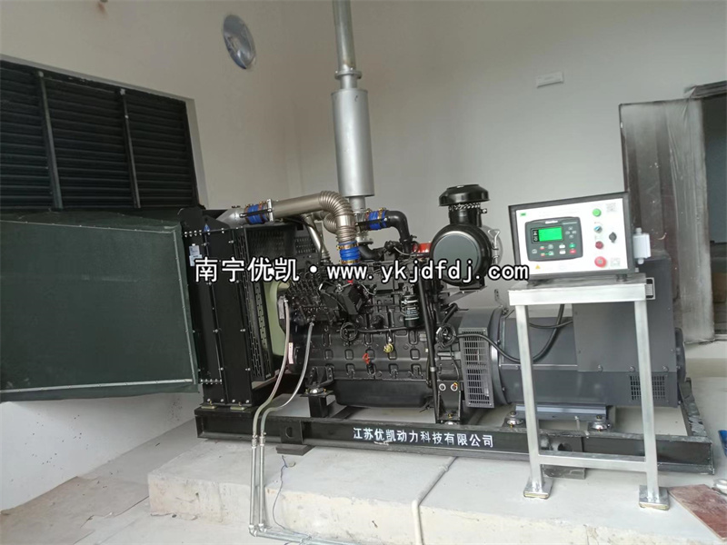 2022年8月17日，150KW上柴發(fā)電機組某高速公路服務(wù)區(qū)安裝調(diào)試完成