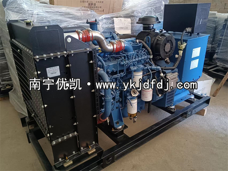 2022年11月16日，100千瓦玉柴國三柴油發(fā)電機(jī)組發(fā)貨賀州